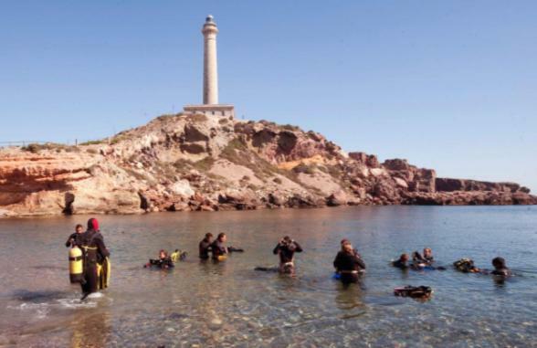 Cabo Palos Apt Salinas Marchamalo*Playa Amoladeras 카보 데 팔로스 외부 사진